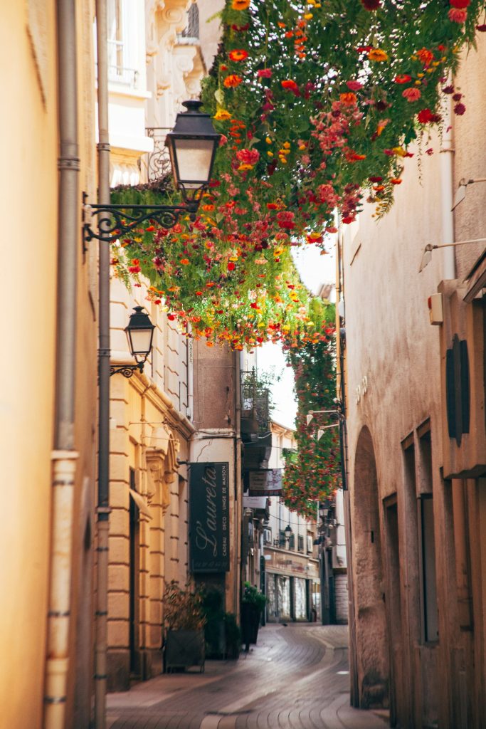 Voyage Italie rue fleurie